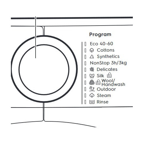 Electrolux EW9WN249W (Skalbimo mašina)