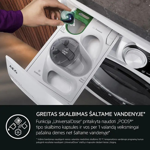 AEG LWR85165O (Skalbimo mašina)