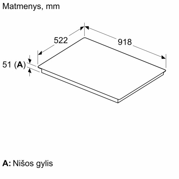BOSCH PIV931HC1E (Indukcinė kaitlentė)