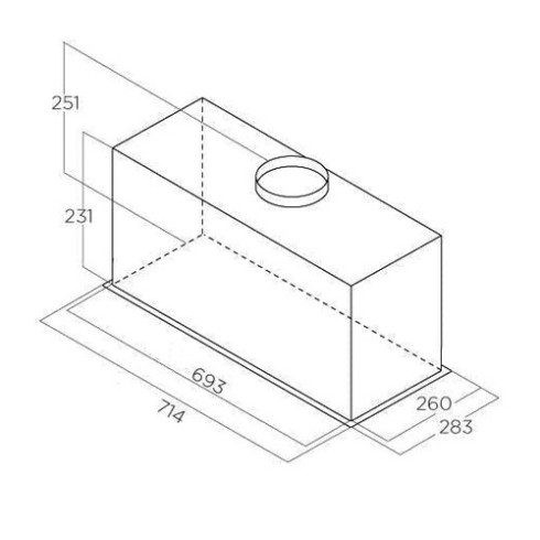 Elica FOLD BL MAT/A/72 (Gartraukis)