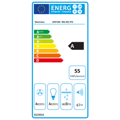 Electrolux LFG716X (Gartraukis)