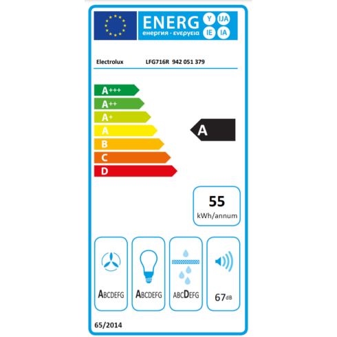 Electrolux LFG716R (Gartraukis)