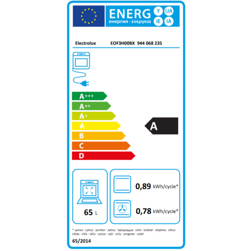 Electrolux EOF3H00BX (Orkaitė)