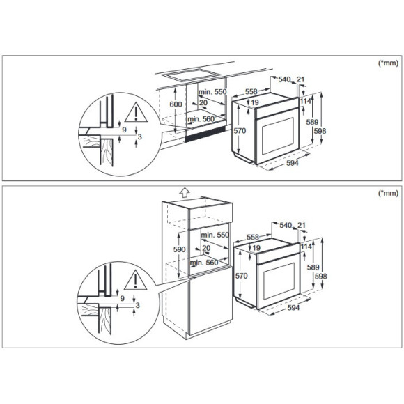 Electrolux COF6P76BX (Orkaitė)