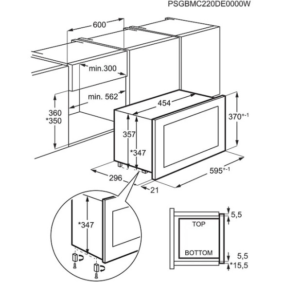 Electrolux KMFE172TEX (Mikrobangų krosnelė)