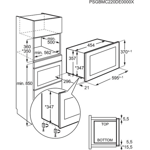 Electrolux KMFE172TEX (Mikrobangų krosnelė)