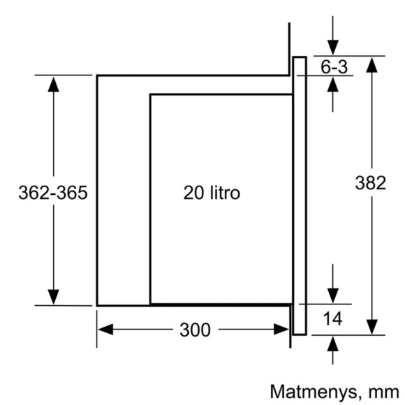 BOSCH BFL523MS0 (Mikrobangų krosnelė)