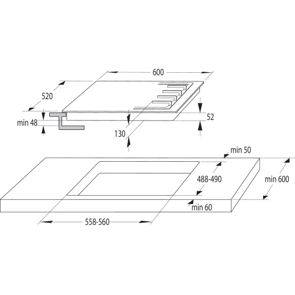 GORENJE G641EX (Dujinė kaitlentė)