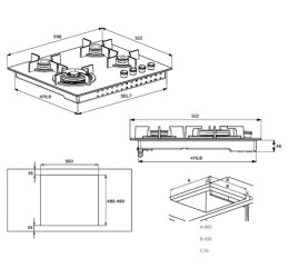 BEKO HILW64235S (Dujinė kaitlentė) 2
