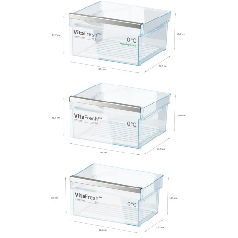 BOSCH KSF36PIDP (Šaldytuvas)