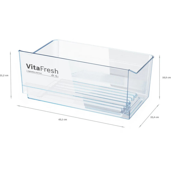 BOSCH KSV36VXDP (Šaldytuvas)