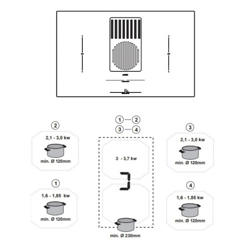 Elica NIKOLATESLA LIBRA BL/F/83 (Kaitlentė su...