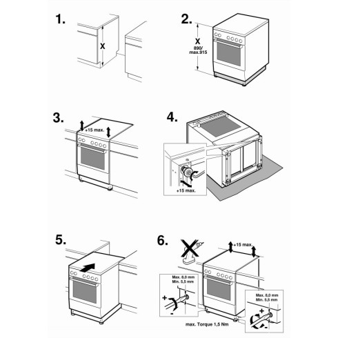 BOSCH HLS79Y351U (Indukcinė viryklė)