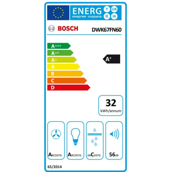 BOSCH DWK67FN60 (Gartraukis)