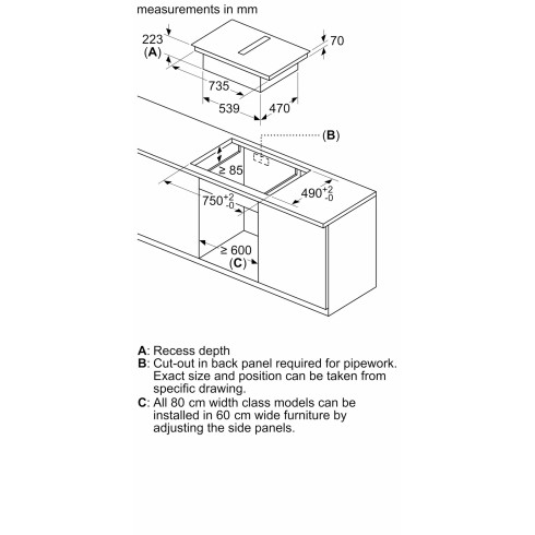BOSCH PVS811B16E (Kaitlentė su integruotu...