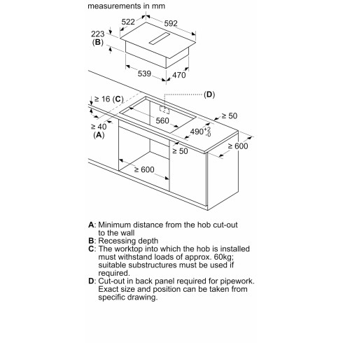 BOSCH PVS611B16E (Kaitlentė su integruotu...