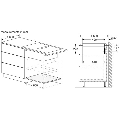 BOSCH PVS611B16E (Kaitlentė su integruotu...