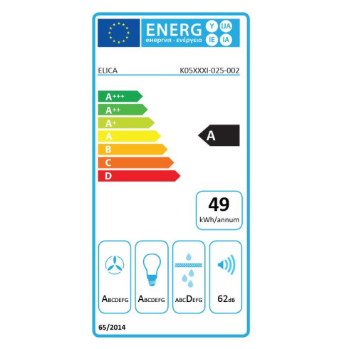 ELICA IKONA LIGHT BL MAT/F/60 (Gartraukis)