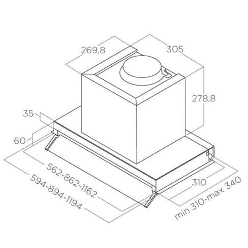 Elica BOXIN LX/IX/A/60 (Gartraukis)