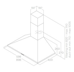Elica TAMAYA RAIL ANBR/A/90 (Gartraukis) 2