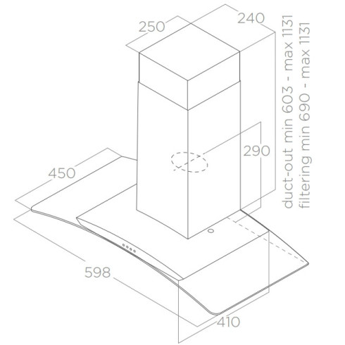 Elica CIRCUS IX/A/60 (Gartraukis)