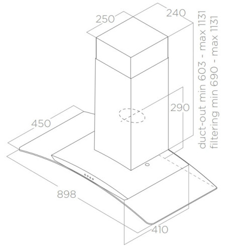 Elica CIRCUS IX/A/90 (Gartraukis)
