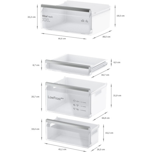 BOSCH KIV86VFE1 (Šaldytuvas)