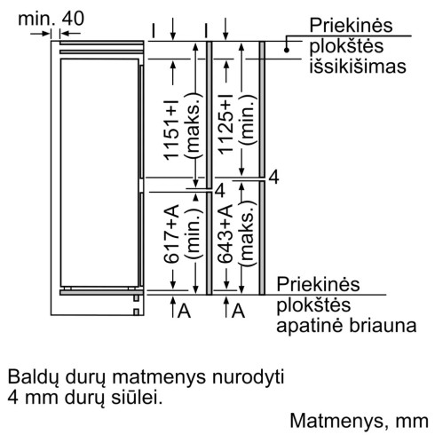 BOSCH KIS87AFE0 (Šaldytuvas)