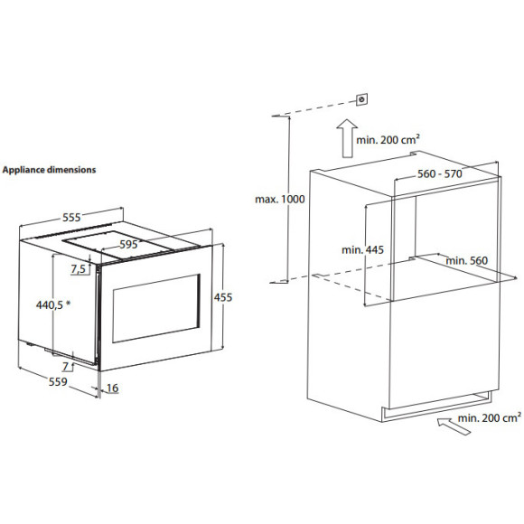 CASO WineDeluxe WD 17 (Vyno šaldytuvas)