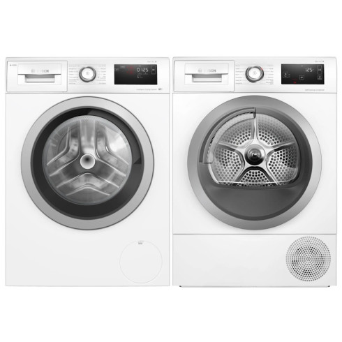 BOSCH WAU28PB0SN + WTU876BHSN (Skalbimo įrangos komplektas)