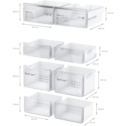 BOSCH KFN96APEA (Šaldytuvas)