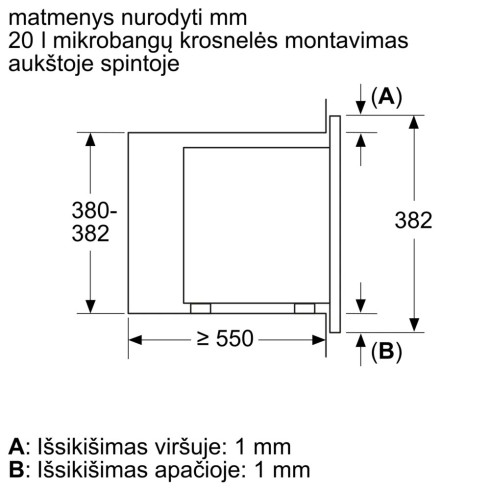 BOSCH BFL623MB3 (Mikrobangų krosnelė)