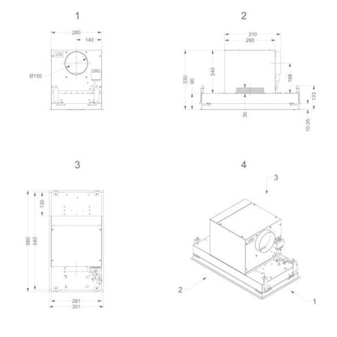 NOVY 810 Mini Pure'line (Gartraukis)