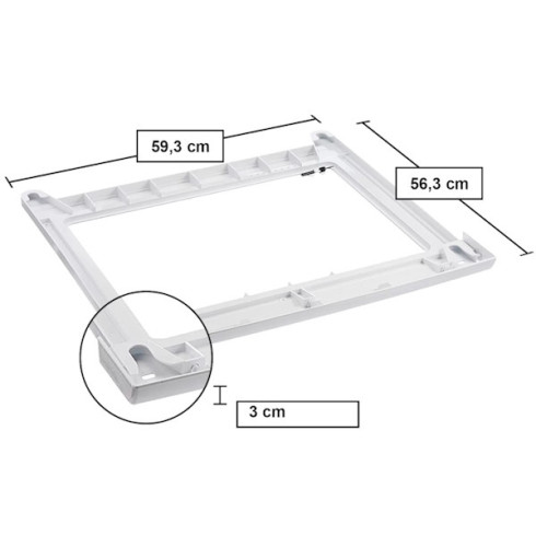 BOSCH WTZ20410 (Sujungimo rėmelis)
