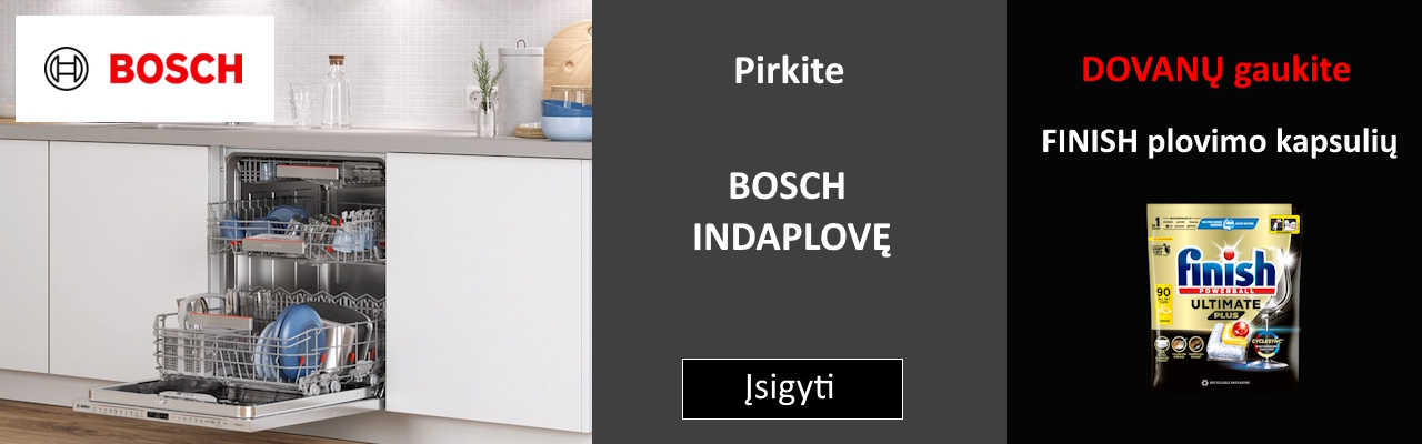 BOSCH Finish akcija